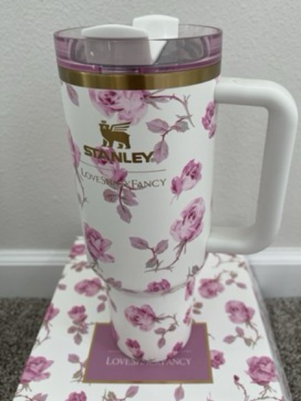 Stanley x Loveshackfancy “Ribbon Rosa” 🌹flower Viral Target exclusive nwt gift 💝 - Picture 10 of 11